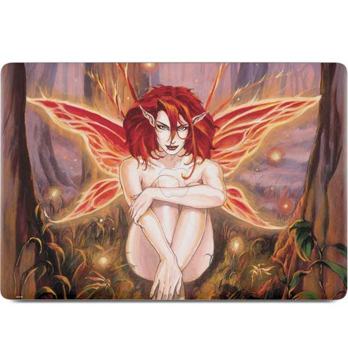 Ember Fire Fairy by Ruth Thompson MacBook Skins